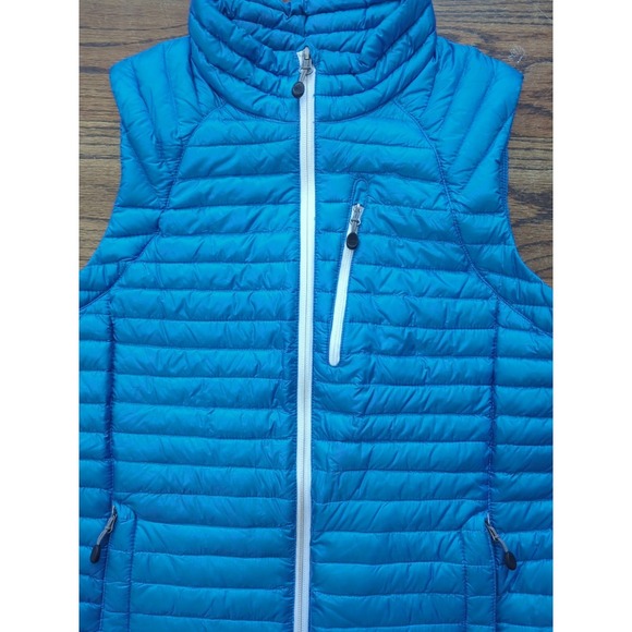 L.L. Bean Downtek Goose Down Pertex Quantum Puffer Vest Blue Women's Size M Reg - Picture 4 of 11